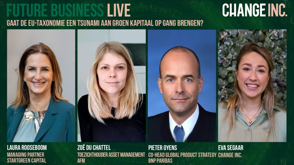Laura Rooseboom bij Future Business Live over groene actieplan EU