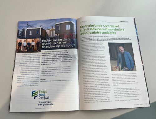 Flexibele financiering versnelt circulaire ambities in Overijssel